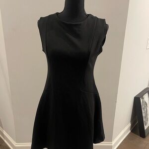 Free People Black Sleeveless Mini Dress